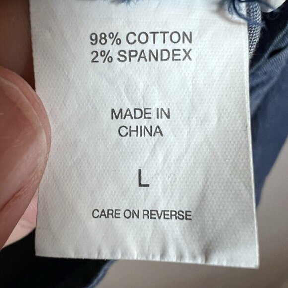 7th Avenue Design Studio New York & Co Women’s Size L Button Up Denim Shirt - Picture 6 of 10